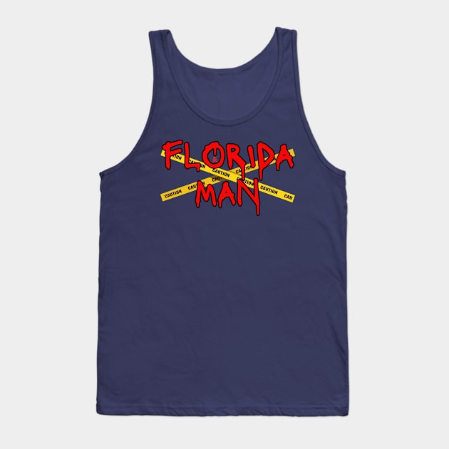 Florida Man Tank Top by Spatski